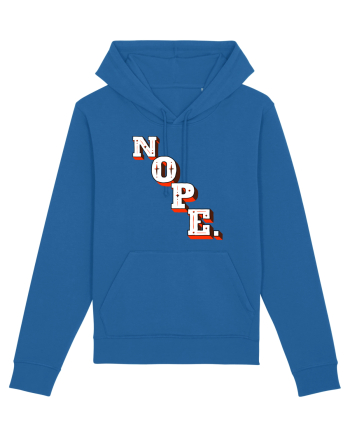 NOPE. Royal Blue