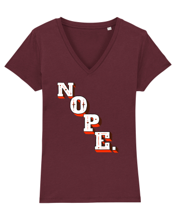 NOPE. Burgundy