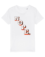 NOPE. Tricou mânecă scurtă  Copii Mini Creator