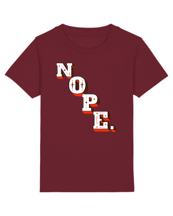 NOPE. Burgundy