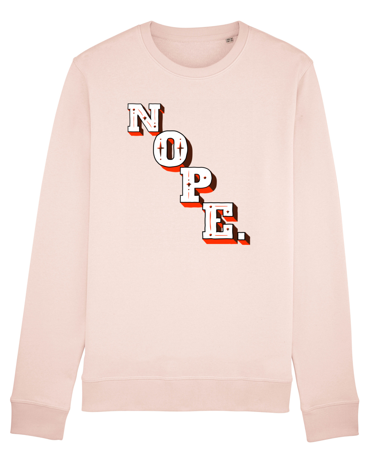 Bluză mânecă lungă Unisex Rise Candy Pink