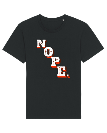 NOPE. Black