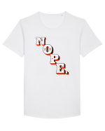 NOPE. Tricou mânecă scurtă guler larg Bărbat Skater
