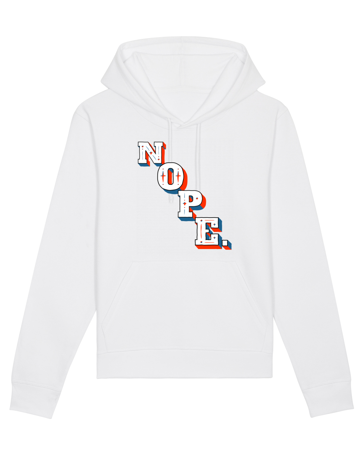 Hanorac Unisex Drummer White