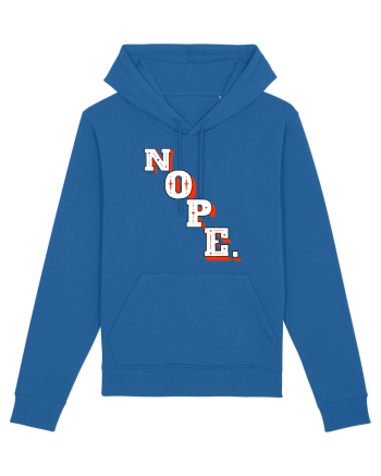 NOPE. Royal Blue