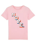 NOPE. Tricou mânecă scurtă  Copii Mini Creator