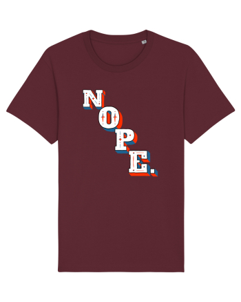 NOPE. Burgundy