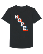 NOPE. Tricou mânecă scurtă guler larg Bărbat Skater