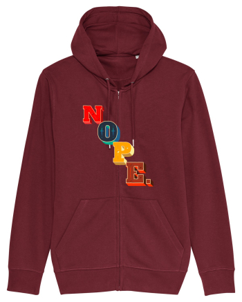 NOPE. Burgundy
