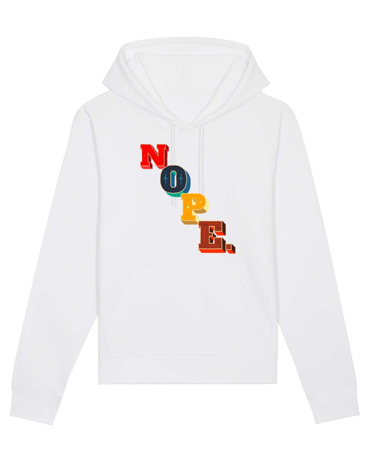 Hanorac Unisex Drummer White