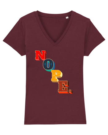 NOPE. Burgundy