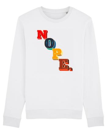 NOPE. White