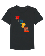 NOPE. Tricou mânecă scurtă guler larg Bărbat Skater