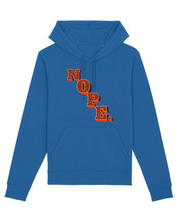 NOPE. Royal Blue