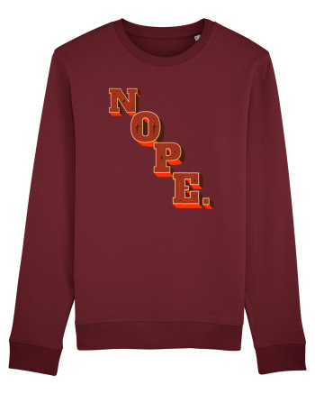 NOPE. Burgundy