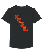 NOPE. Tricou mânecă scurtă guler larg Bărbat Skater