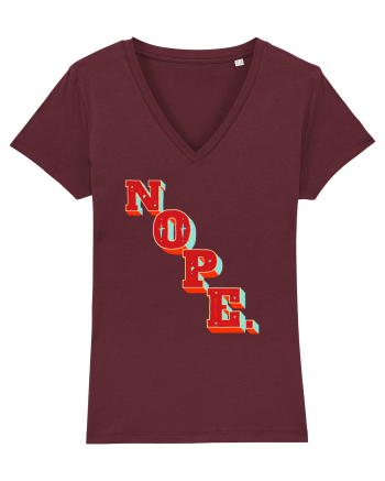NOPE. Burgundy