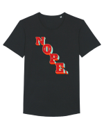 NOPE. Tricou mânecă scurtă guler larg Bărbat Skater