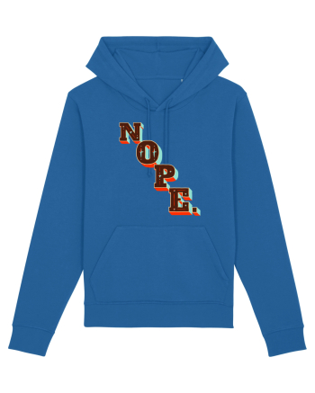 NOPE. Royal Blue