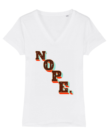 NOPE. White