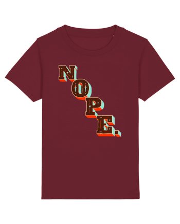 NOPE. Burgundy