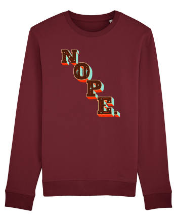 NOPE. Burgundy