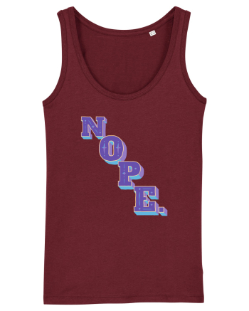 NOPE. Burgundy