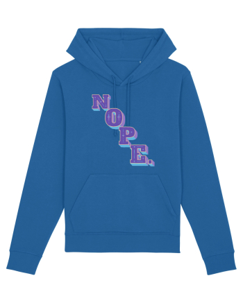 NOPE. Royal Blue