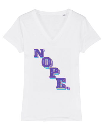 NOPE. White