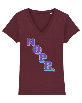 NOPE. Burgundy