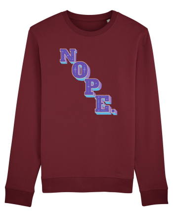 NOPE. Burgundy