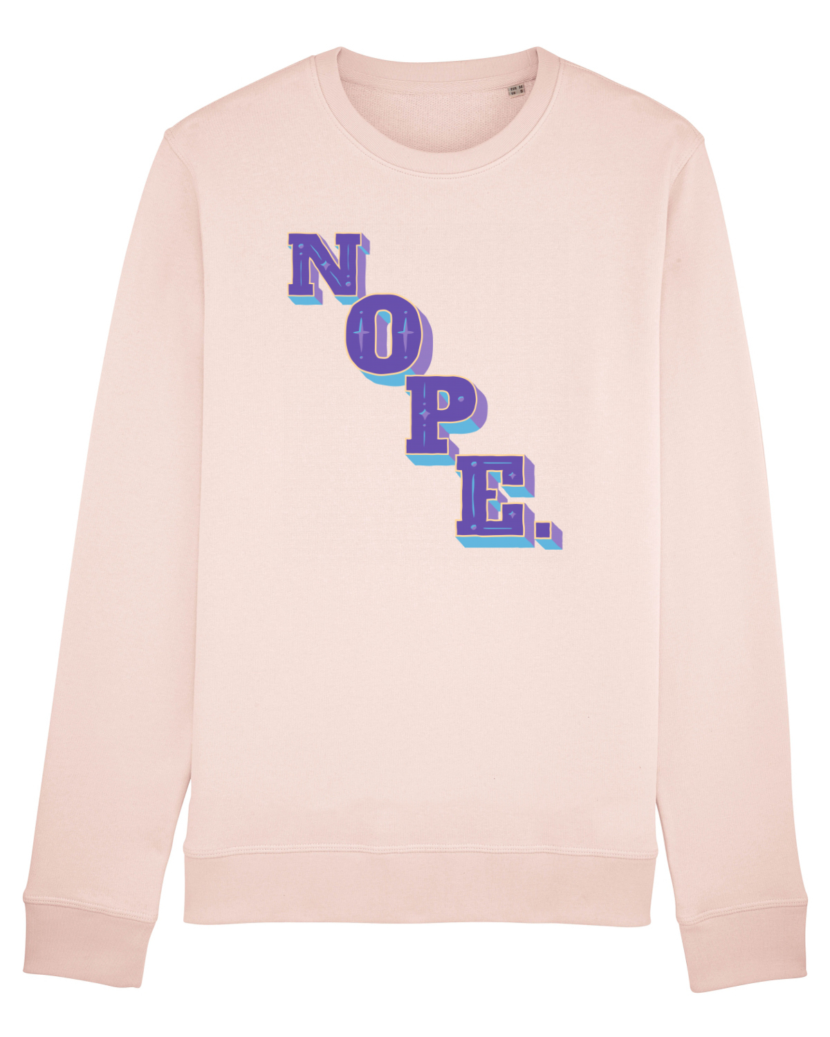 Bluză mânecă lungă Unisex Rise Candy Pink
