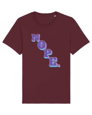 NOPE. Burgundy