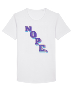 NOPE. Tricou mânecă scurtă guler larg Bărbat Skater