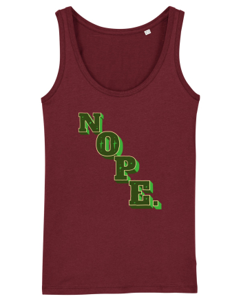 NOPE. Burgundy