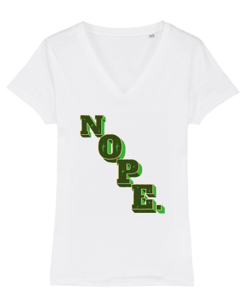NOPE. White