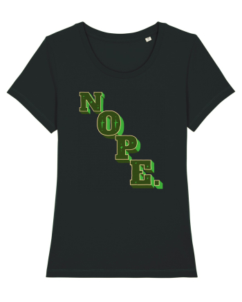 NOPE. Black
