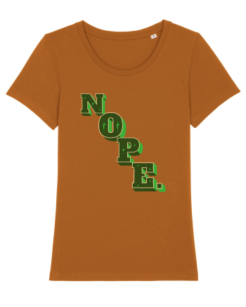 NOPE. Roasted Orange