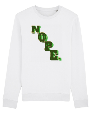 NOPE. White