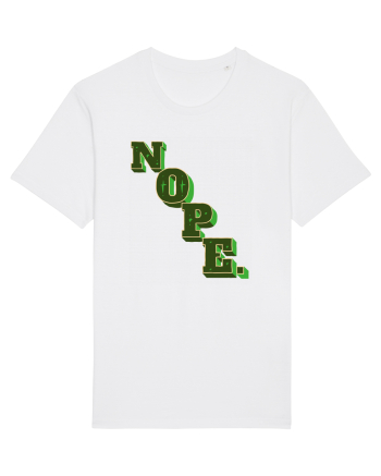 NOPE. White