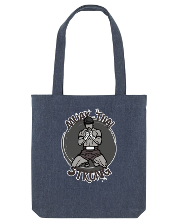Muay Thai Fighter Midnight Blue