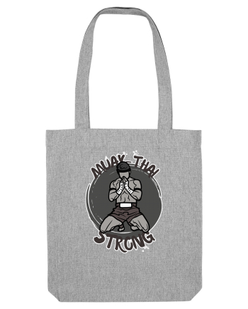 Muay Thai Fighter Heather Grey