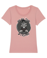 Muay Thai Fighter Tricou mânecă scurtă guler larg fitted Damă Expresser