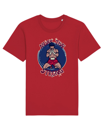 Muay Thai Fighter Red