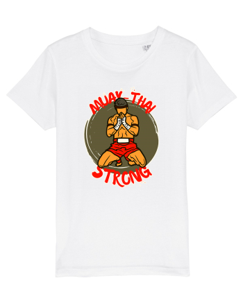 Muay Thai Fighter White