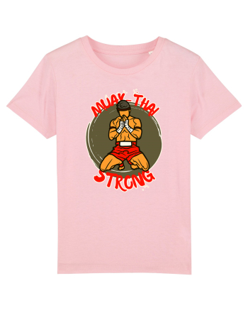 Muay Thai Fighter Cotton Pink