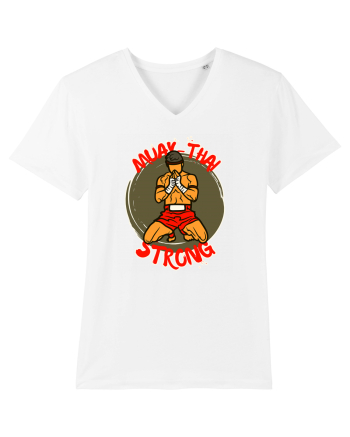 Muay Thai Fighter White