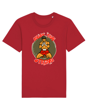 Muay Thai Fighter Red