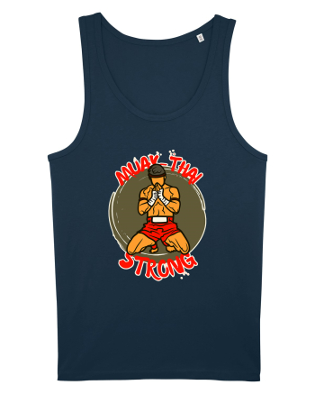 Muay Thai Fighter Navy