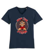 Muay Thai Fighter Tricou mânecă scurtă guler V Bărbat Presenter
